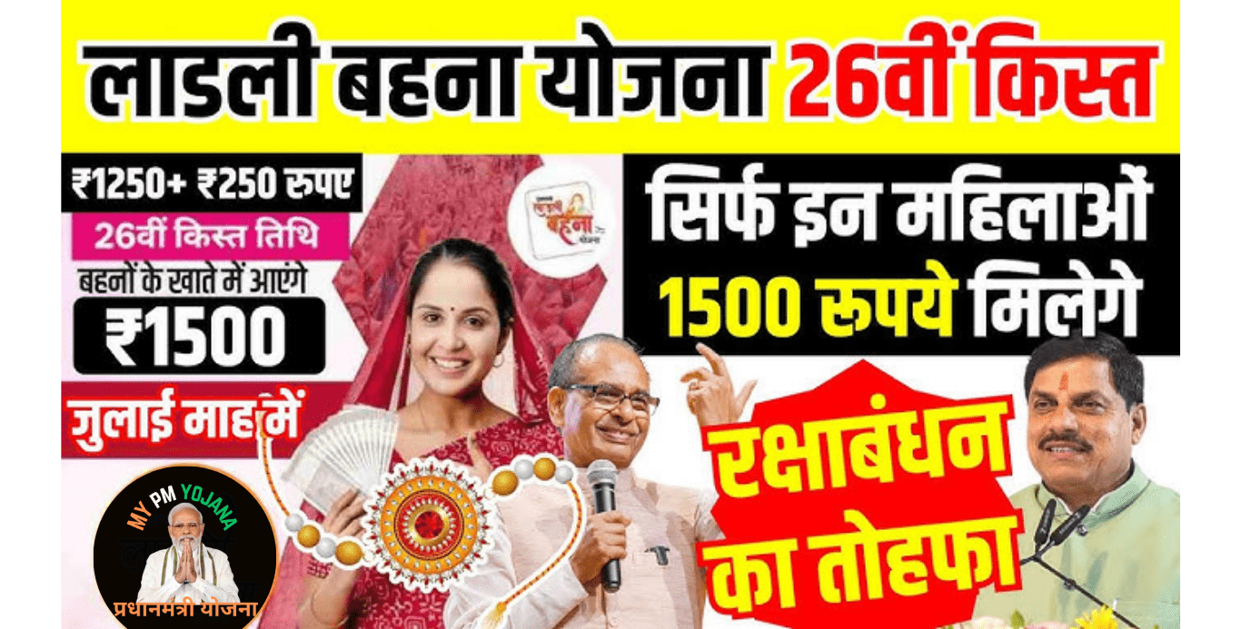Ladli Behna Yojana 26th Installment 2025: लाडली बहना योजना की 26वीं किस्त 1.27 करोड महिलाओं के खाते में आएगी, ऐसे चेक करें