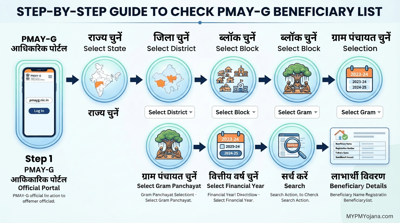 PM Awas Yojana Gramin और Urban List