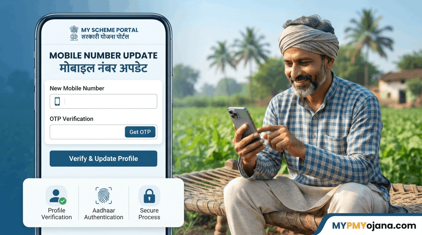 PM Kisan Mobile Number Kaise Badle