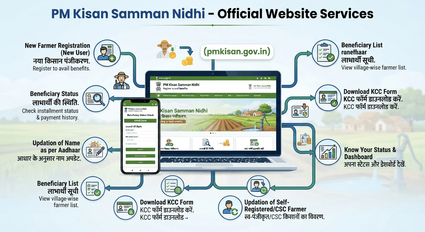 PMKisan Samman Nidhi Gov In