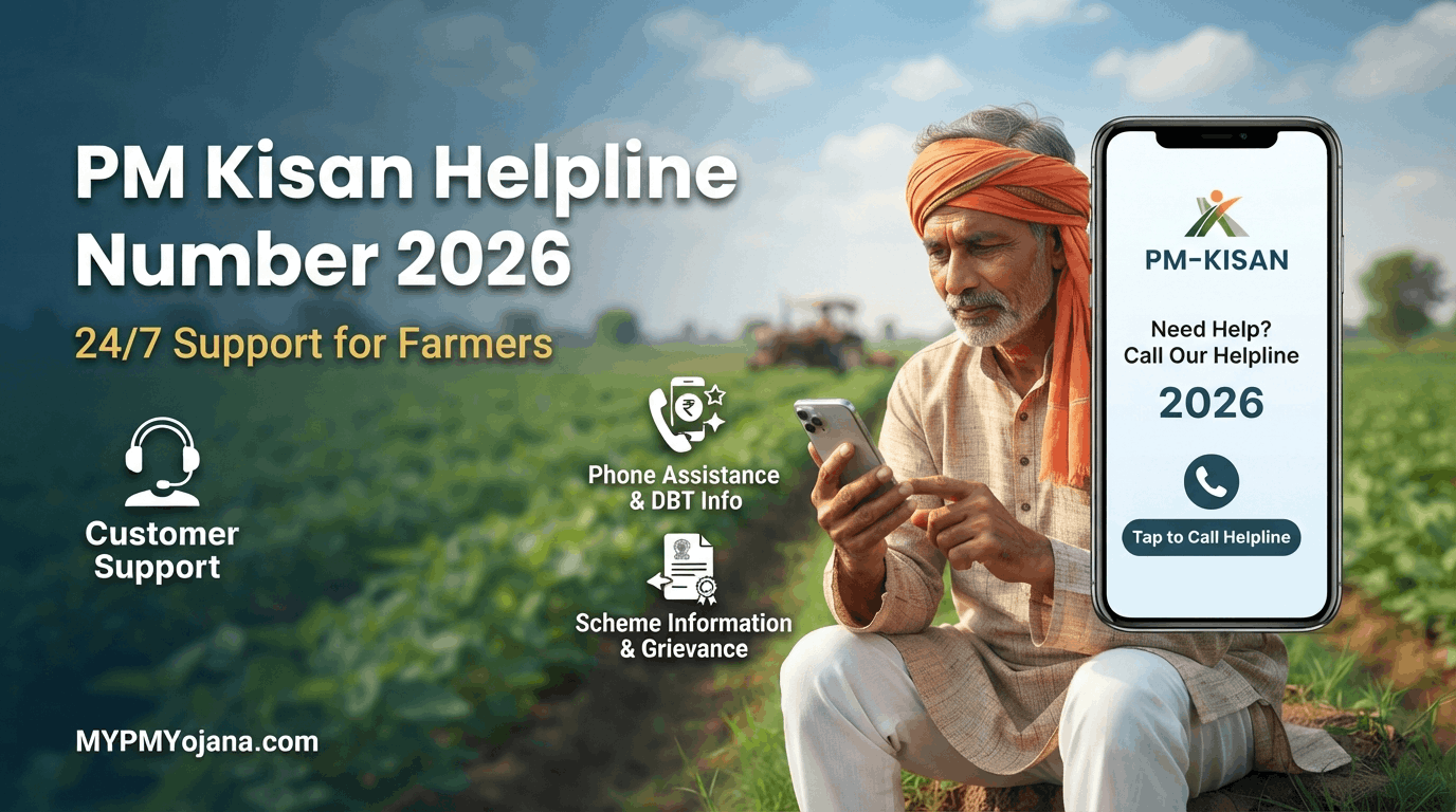 PM Kisan Helpline Number 2026