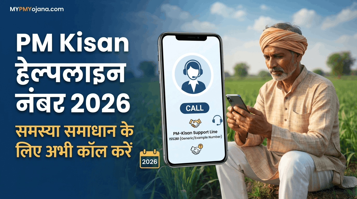 PM Kisan Helpline Number की जानकारी लेते भारतीय किसान